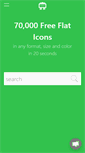 Mobile Screenshot of icons8.com